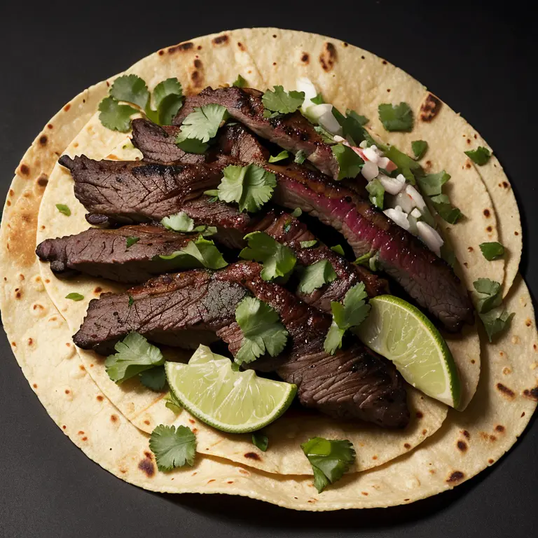 Carne Asada taco — authentic street taco, Guadalupe AZ
